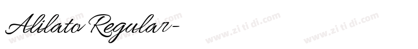 Alilato Regular字体转换 Alilato Regular字体转换